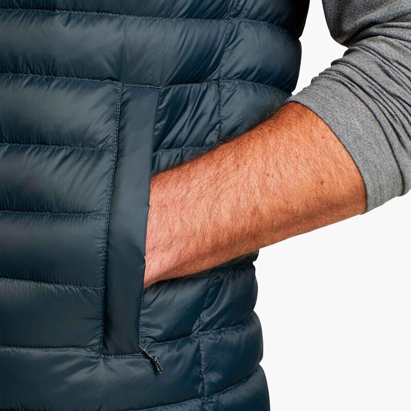 Eddie Bauer Stratustherm Down Vest, GRIS, hi-res image number null