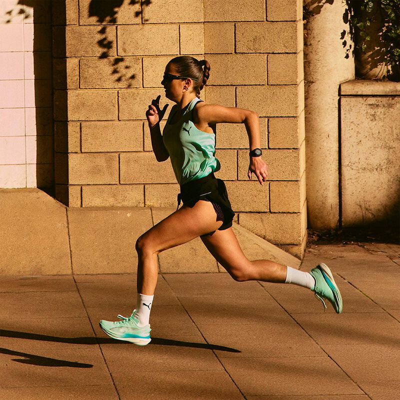 Puma Zapatillas Deviate NITRO 3, VERDE, hi-res image number null