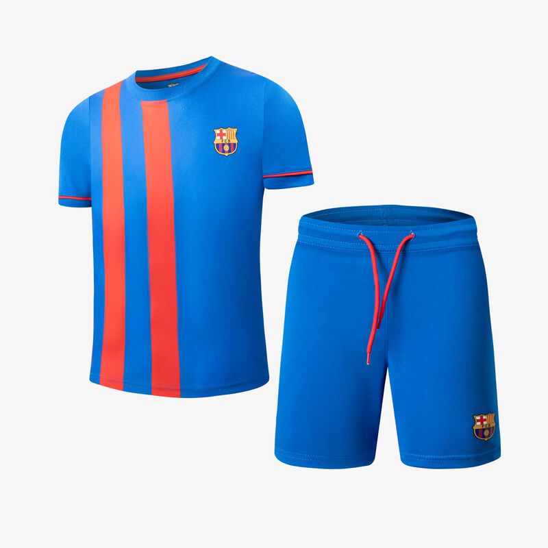 F.C. Barcelona Conjunto Primary Set, AZUL, hi-res image number null
