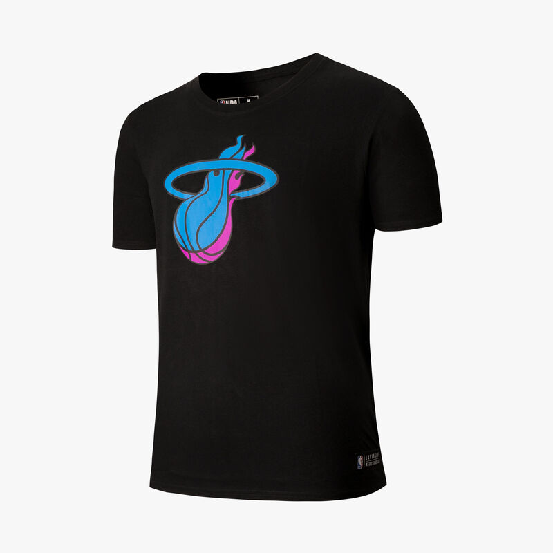 NBA Polera Miami Heat, NEGRO, hi-res image number null