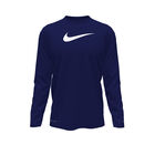 Nike Polera Swim Hydroguard, AZUL, hi-res