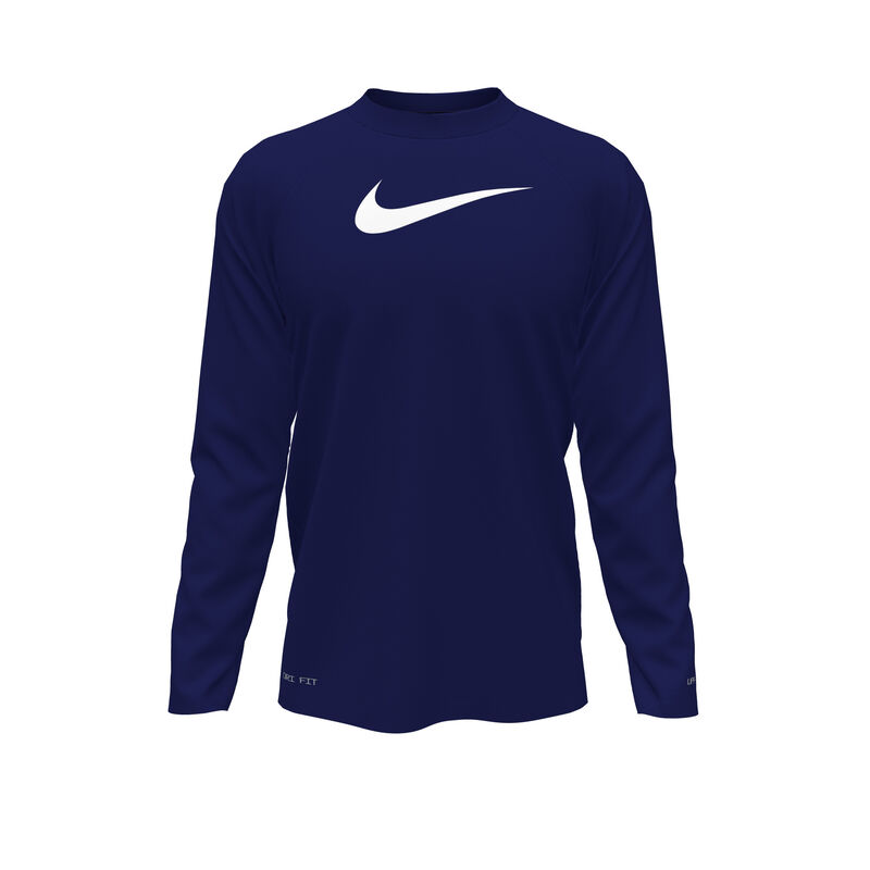Nike Polera Swim Hydroguard, AZUL, hi-res image number null