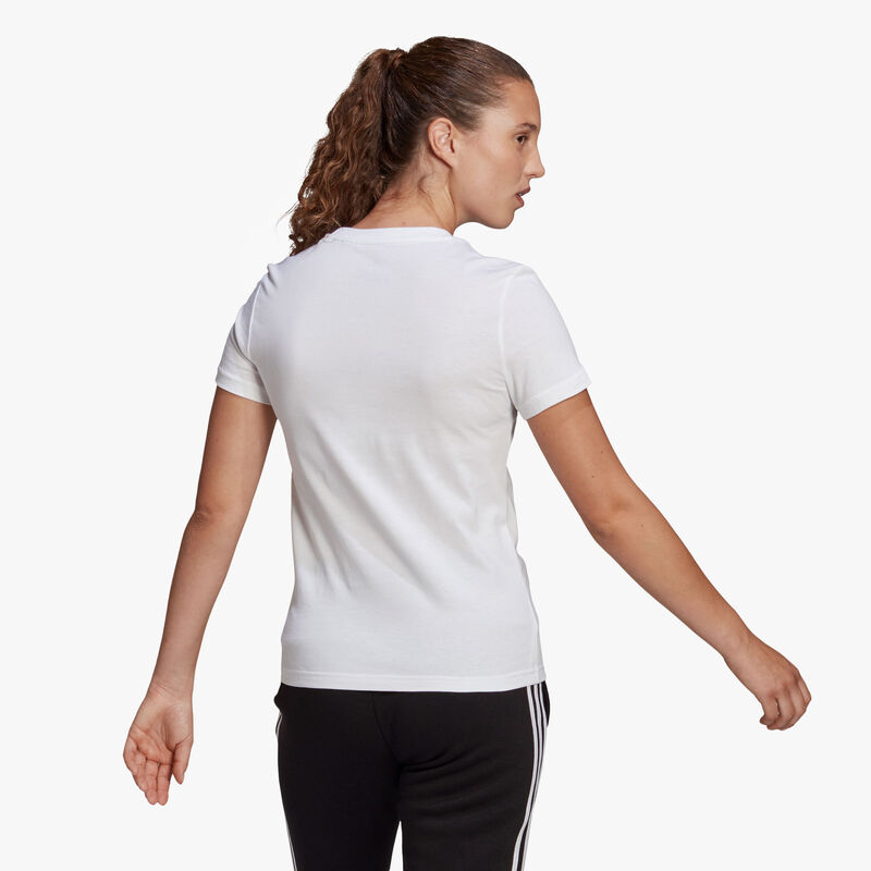 adidas Polera Loungwear Essentials Logo, BLANCO, hi-res image number null