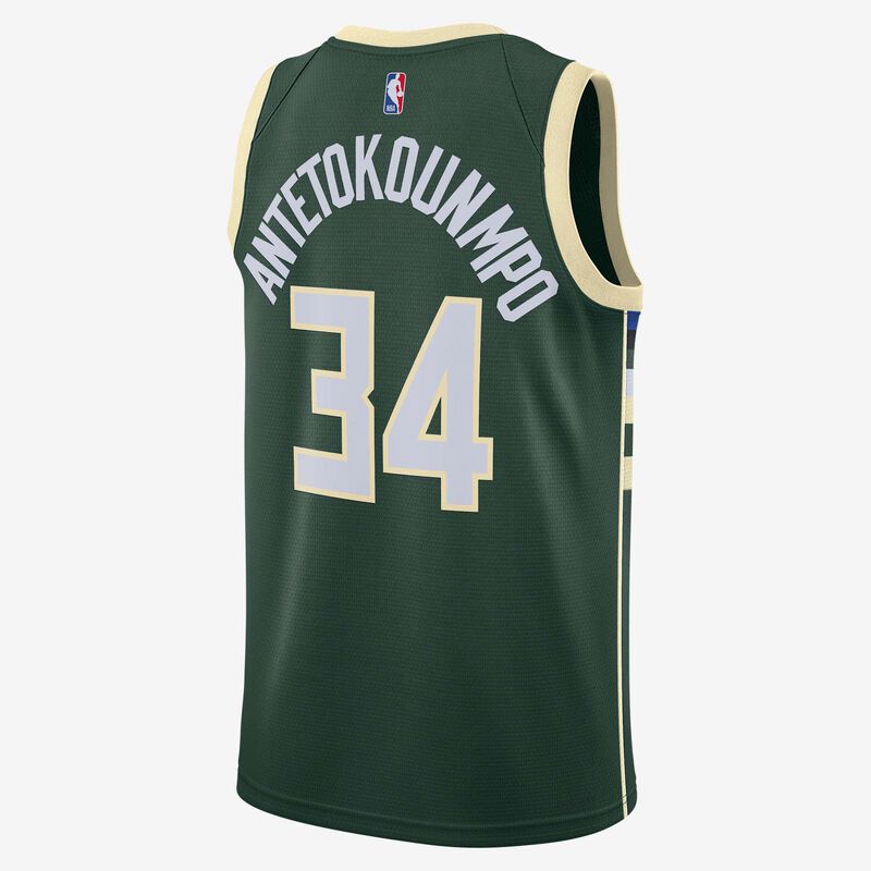 Nike Milwaukee Bucks Icon Edition 2022/23, VERDE, hi-res image number null