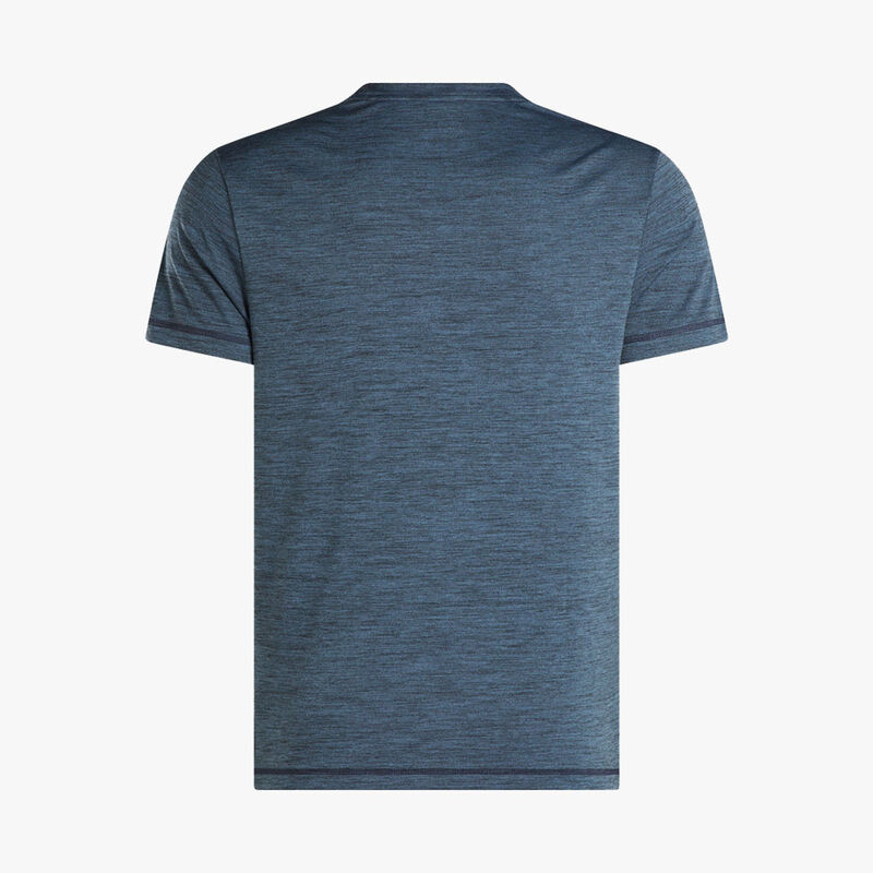 Reebok Polera Id Train Melange Tech, AZUL, hi-res image number null