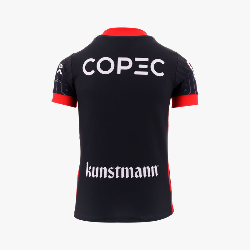 Camiseta Selknam Rugby Oficial 2026 Ni&ntilde;o, NEGRO, hi-res image number null