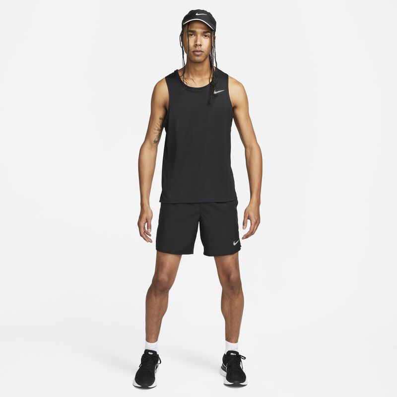 Nike Polera Miler, NEGRO, hi-res image number null