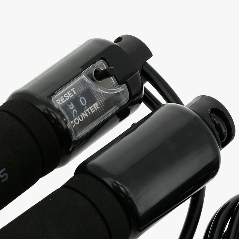 Energetics Digital Jump Rope Foam, NEGRO, hi-res image number null