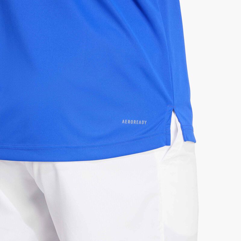 adidas Polera Club Tennis 3 Bandas, AZUL, hi-res image number null