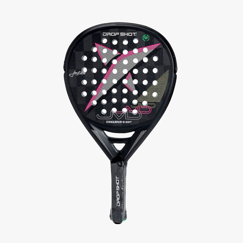 Drop Shot Pala Conqueror 10 Soft, NEGRO, hi-res image number null