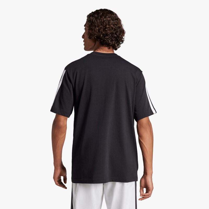 adidas Polera Essentials 3 Tiras Tejido Jersey, NEGRO, hi-res image number null