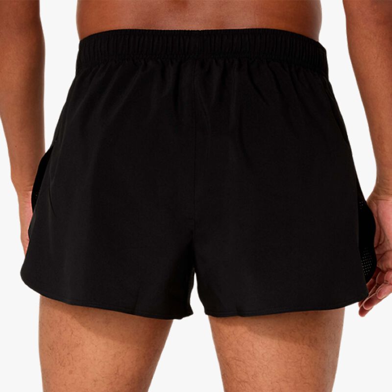 Asics Shorts Silver Split, NEGRO, hi-res image number null