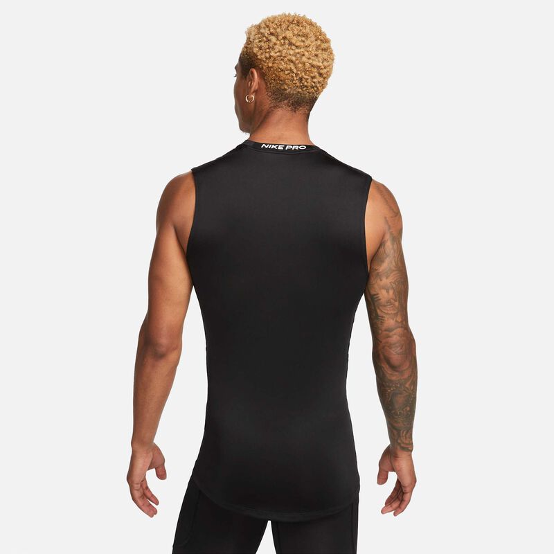 Nike Polera Pro, NEGRO, hi-res image number null
