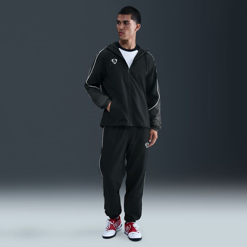 Nike Chaqueta de F&uacute;tbol Academy+, NEGRO, hi-res image number null