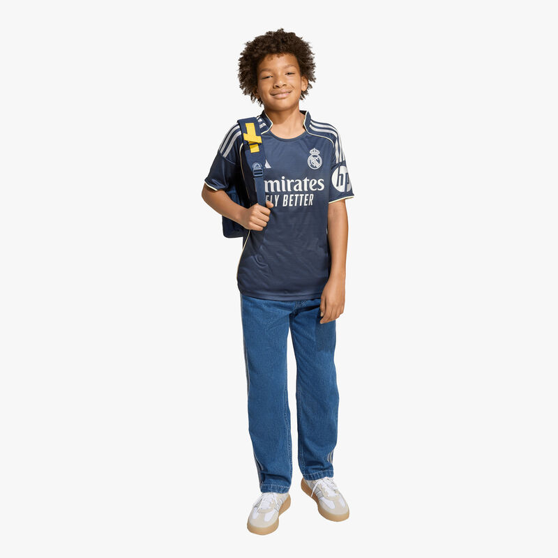 adidas Camiseta Real Madrid Visitante 25/26 Ni&ntilde;os, AZUL, hi-res image number null