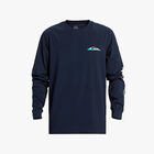 Quiksilver Polera Warp Drive, AZUL, hi-res