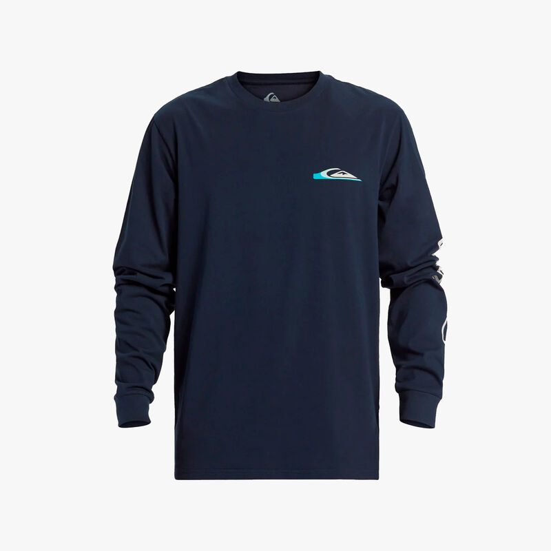 Quiksilver Polera Warp Drive, AZUL, hi-res image number null