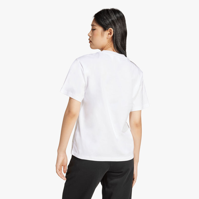 adidas Polera Essentials Logo Peque&ntilde;o Algod&oacute;n, BLANCO, hi-res image number null