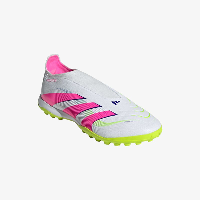 adidas Zapatillas Predator League Sin Cordones Pasto Sintético, BLANCO, hi-res image number null