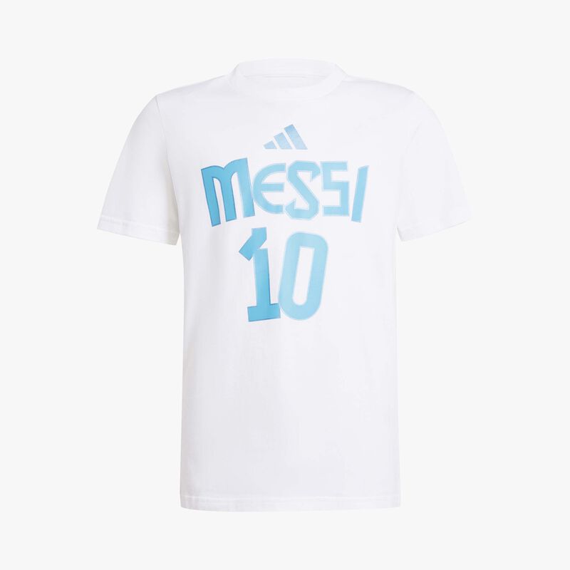 adidas Polera Messi Ni&ntilde;os, BLANCO, hi-res image number null