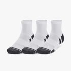UA Calcetines Performance Tech Tobilleras 3 Pares, BLANCO, hi-res