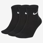 Nike Calcetines Everyday Lightweight Cortos 3 Pares, NEGRO, hi-res