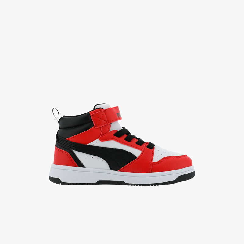 Puma Zapatillas Rebound V6 Mid, NEGRO, hi-res image number null