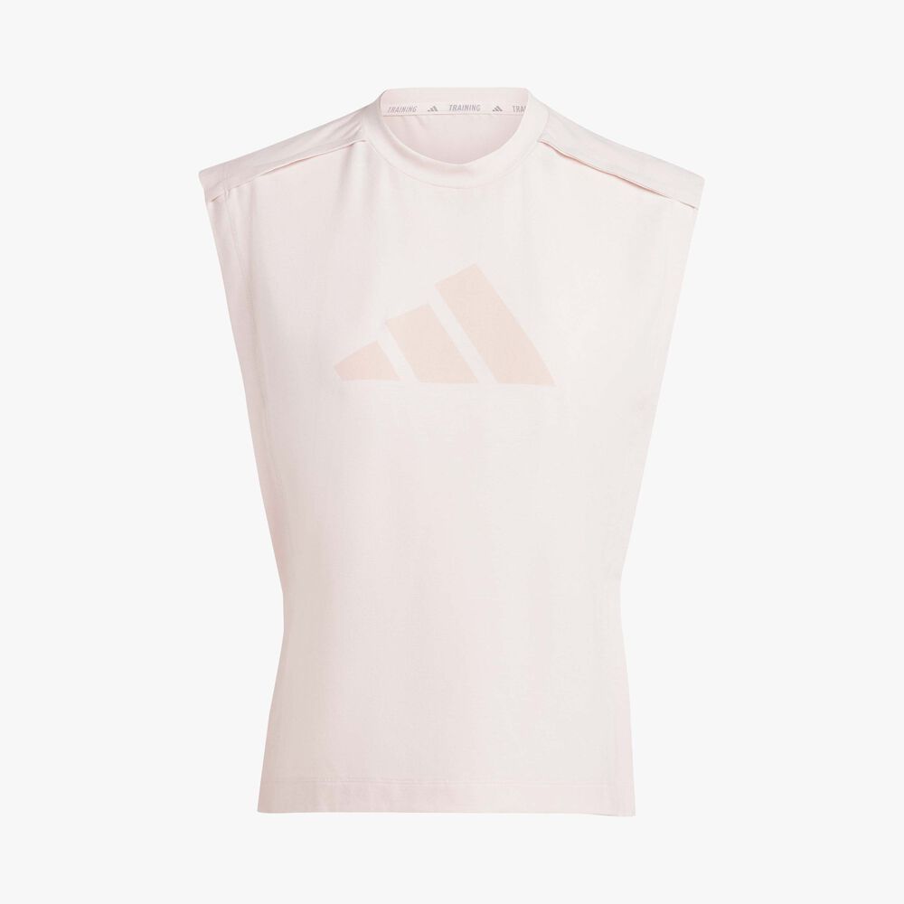 adidas Polera Power Performance Big Logo Tanks/Tops entrenar mujer