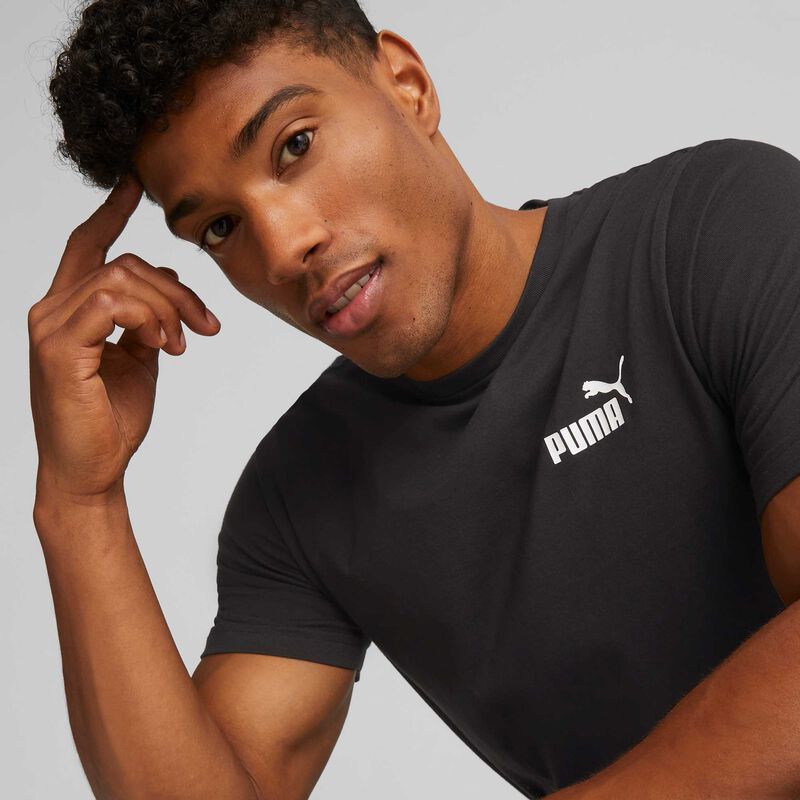 Puma Polera Essentials Small Logo, NEGRO, hi-res image number null