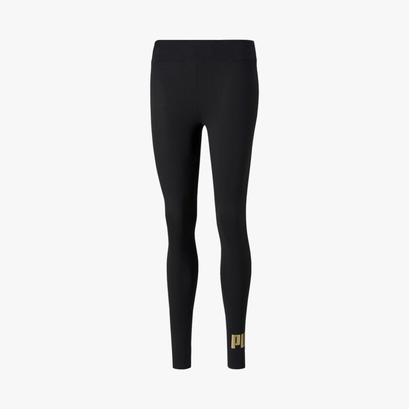 Puma Calzas Essentials+ Metallic, NEGRO, hi-res image number null