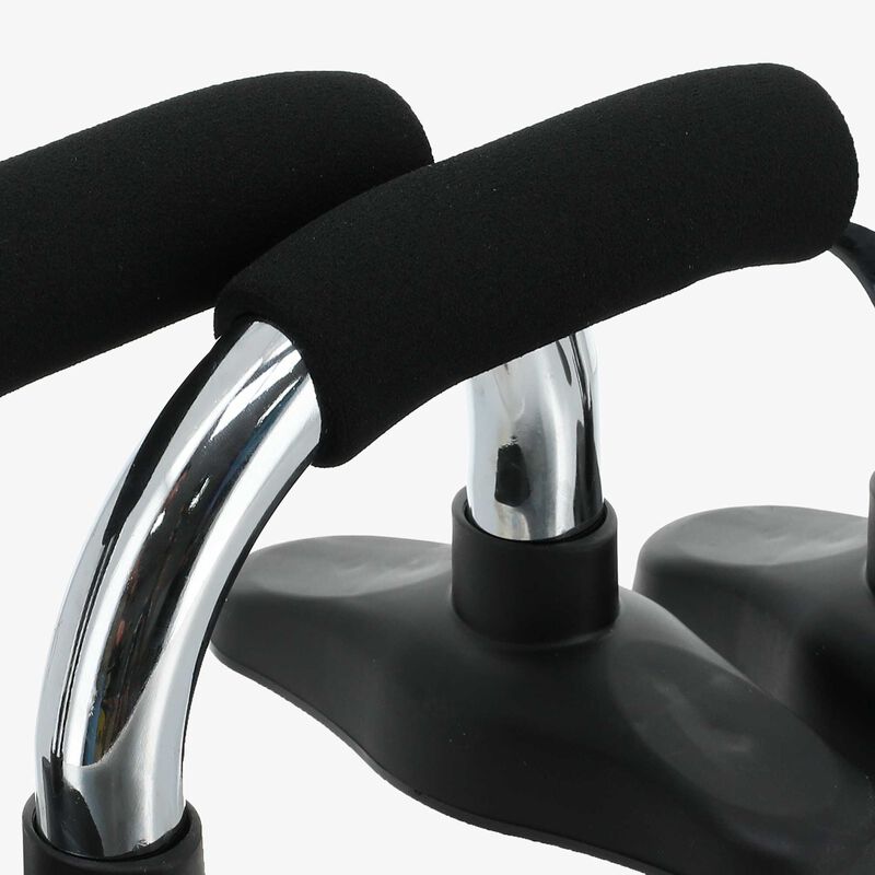 Gym Power Steel Push Up Stands, NEGRO, hi-res image number null