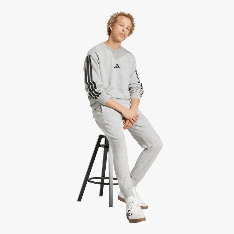 adidas Pantal&oacute;n Essentials Logo Grande Felpa Francesa, GRIS, hi-res image number null
