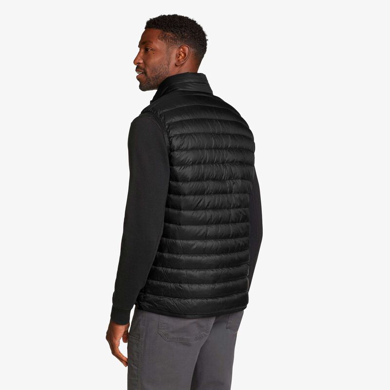 Eddie Bauer Stratustherm Down Vest, NEGRO, hi-res image number null