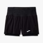 Brooks High Point 5" 2-in-1 Short 2.0, NEGRO, hi-res