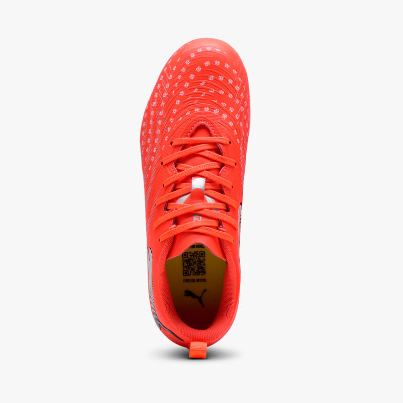 Puma Zapatillas para juniors FUTURE 9 PLAY FG/AG, ROJO, hi-res image number null
