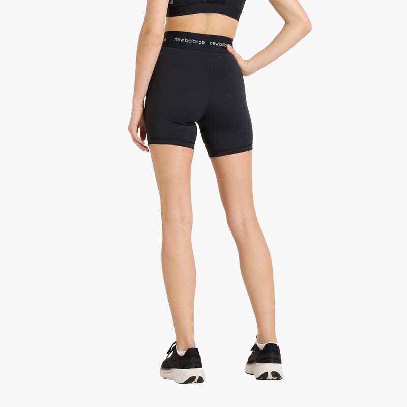 New Balance Short Sleek, NEGRO, hi-res image number null