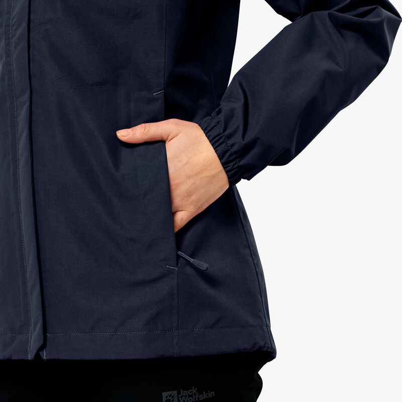 Jack Wolfskin Chaqueta Stormy, AZUL, hi-res image number null