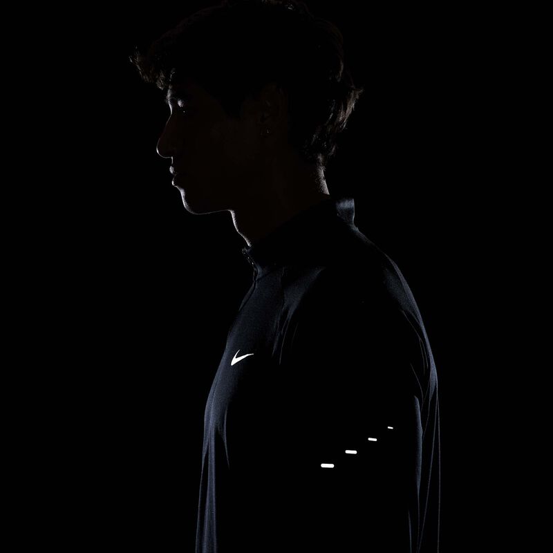 Nike Polera Dri-FIT 1/4-Zip Stride, NEGRO, hi-res image number null