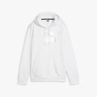 Puma Polerón Ess+ Metallic Logo, BLANCO, hi-res