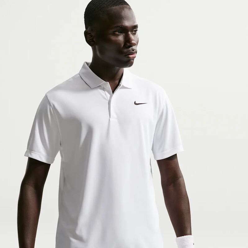 NikeCourt Polera de tenis Dri-FIT, BLANCO, hi-res image number null