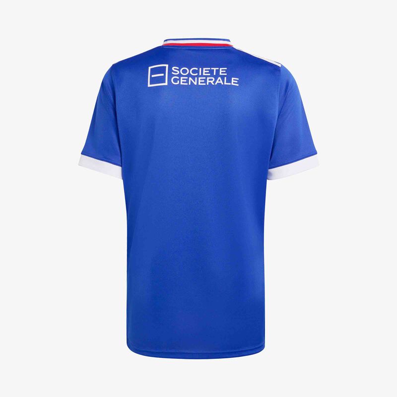 adidas Camiseta de Rugby Local Francia Versi&oacute;n Fan, AZUL, hi-res image number null