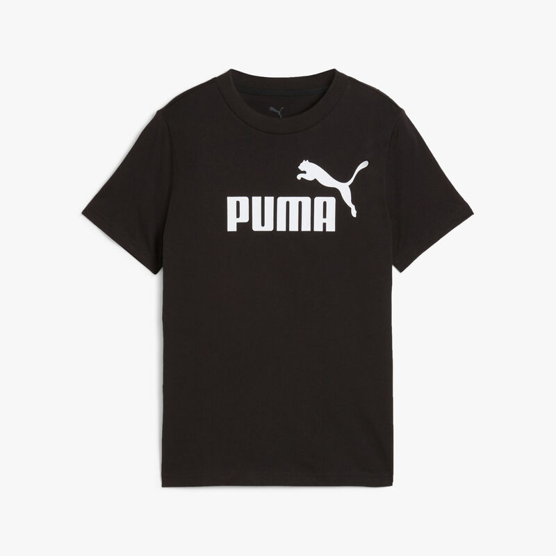 Puma Polera Ess Con Logotipo N.&ordm; 1 Juvenil, NEGRO, hi-res image number null