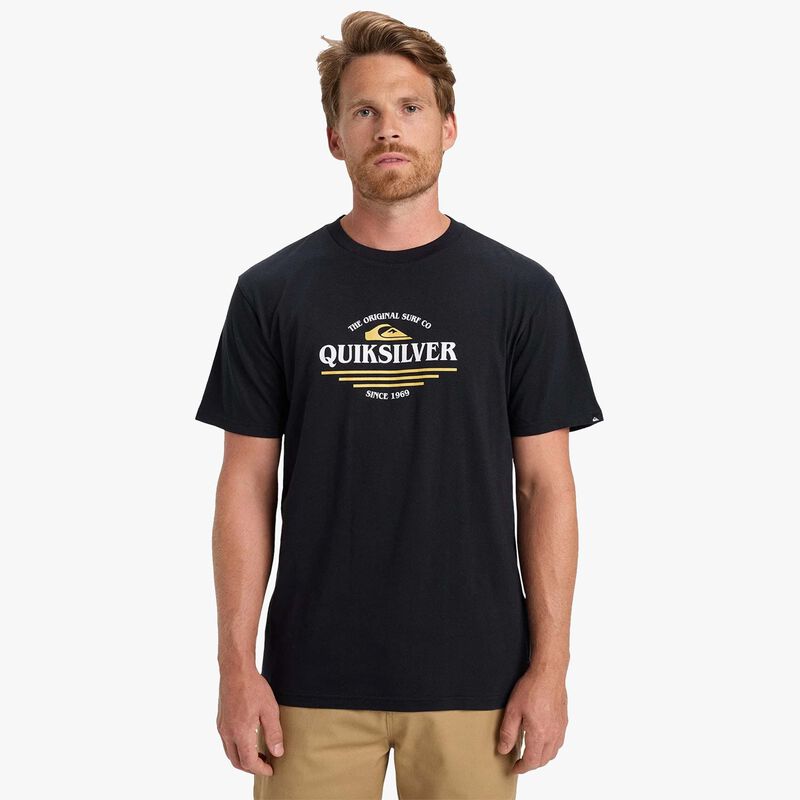 Quiksilver Polera Type Line, NEGRO, hi-res image number null