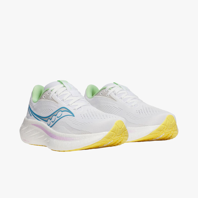 Saucony Zapatillas Ride 18, BLANCO, hi-res image number null