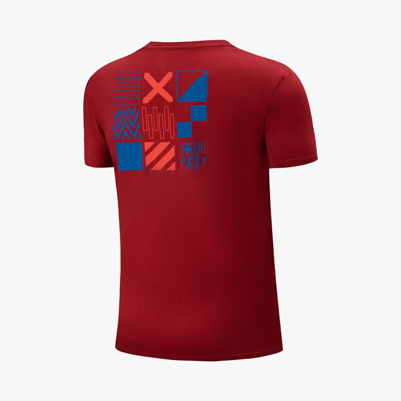 F.C. Barcelona Camiseta Geometric, AZUL, hi-res image number null