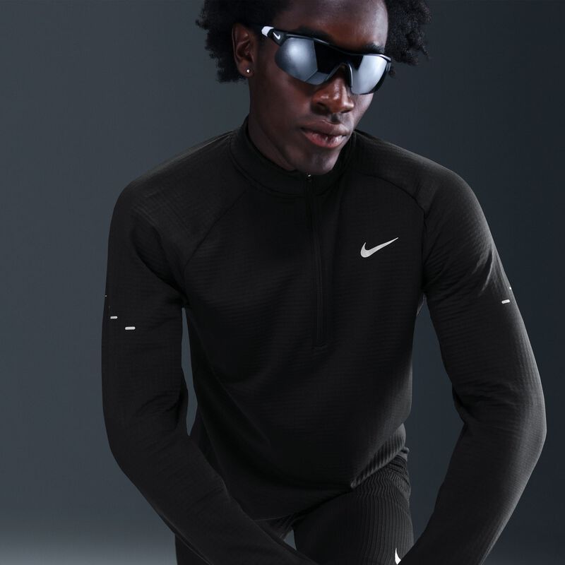 Nike Polera Stride Therma-FIT Repel, NEGRO, hi-res image number null