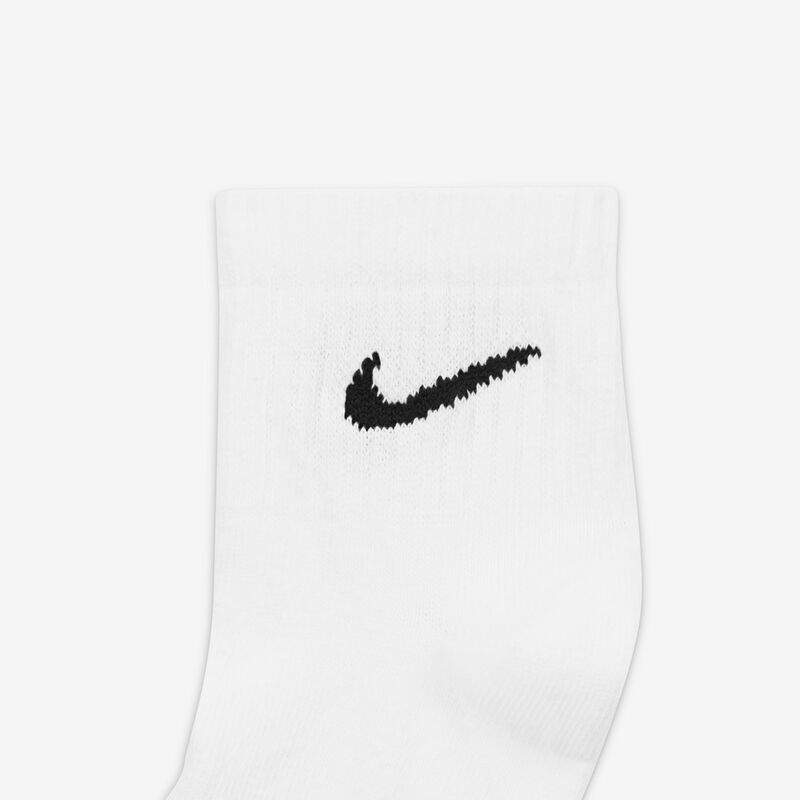 Nike Everyday Lightweight Cortas 3 Pares, BLANCO, hi-res image number null