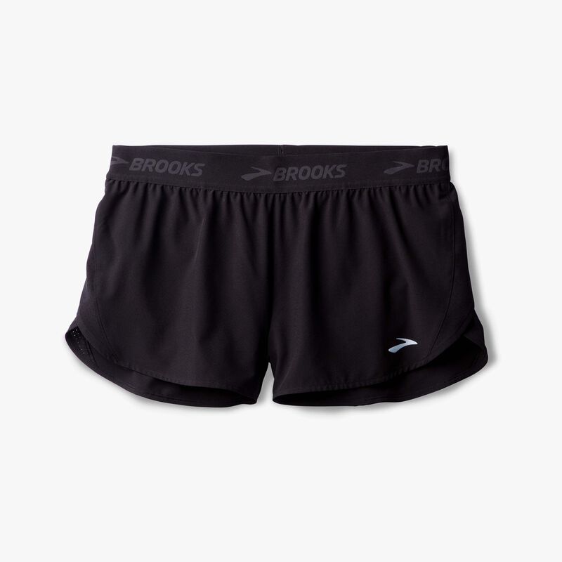 Brooks Breakaway 2.5" Short, NEGRO, hi-res image number null