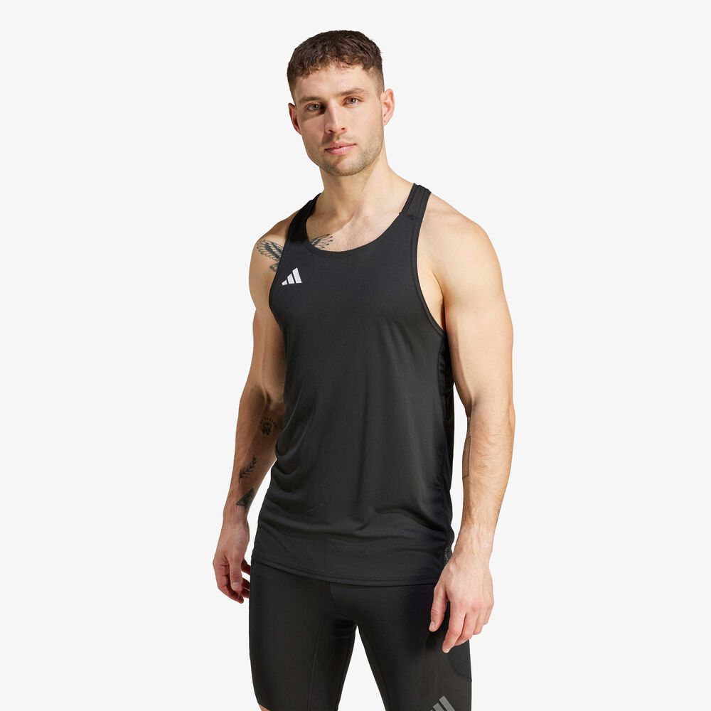 10 OFF ENTEL adidas Polera Adizero Running Essentials Tanks/Tops correr hombre