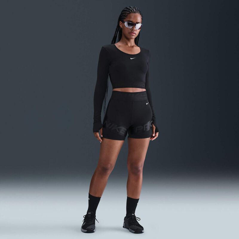 Nike Shorts Pro Sculpt, NEGRO, hi-res image number null